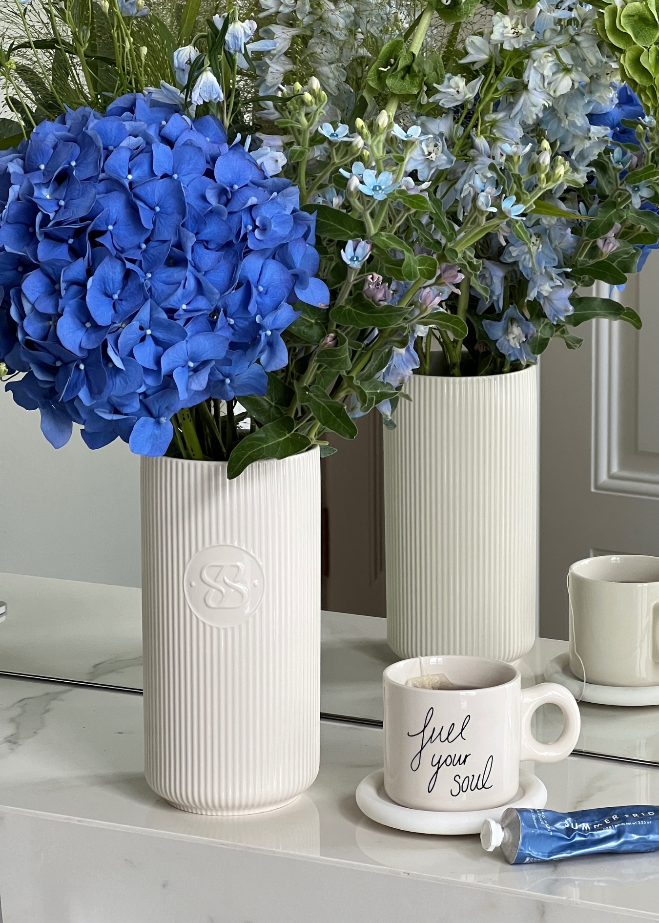 CERAMIC VASE | BEACH WHITE | MIDDLE