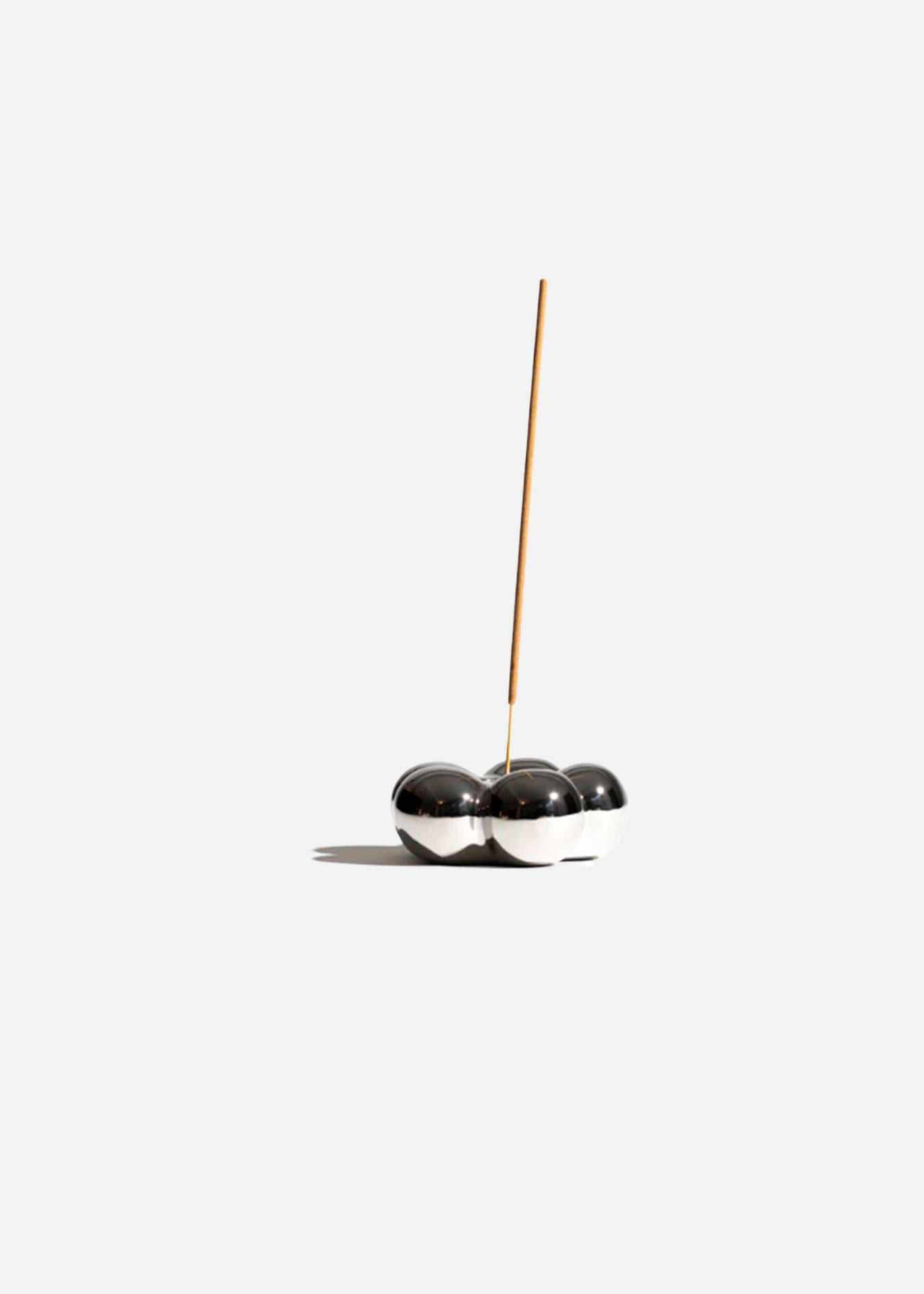 CERAMIC BUBBLE HOLDER | SILVER