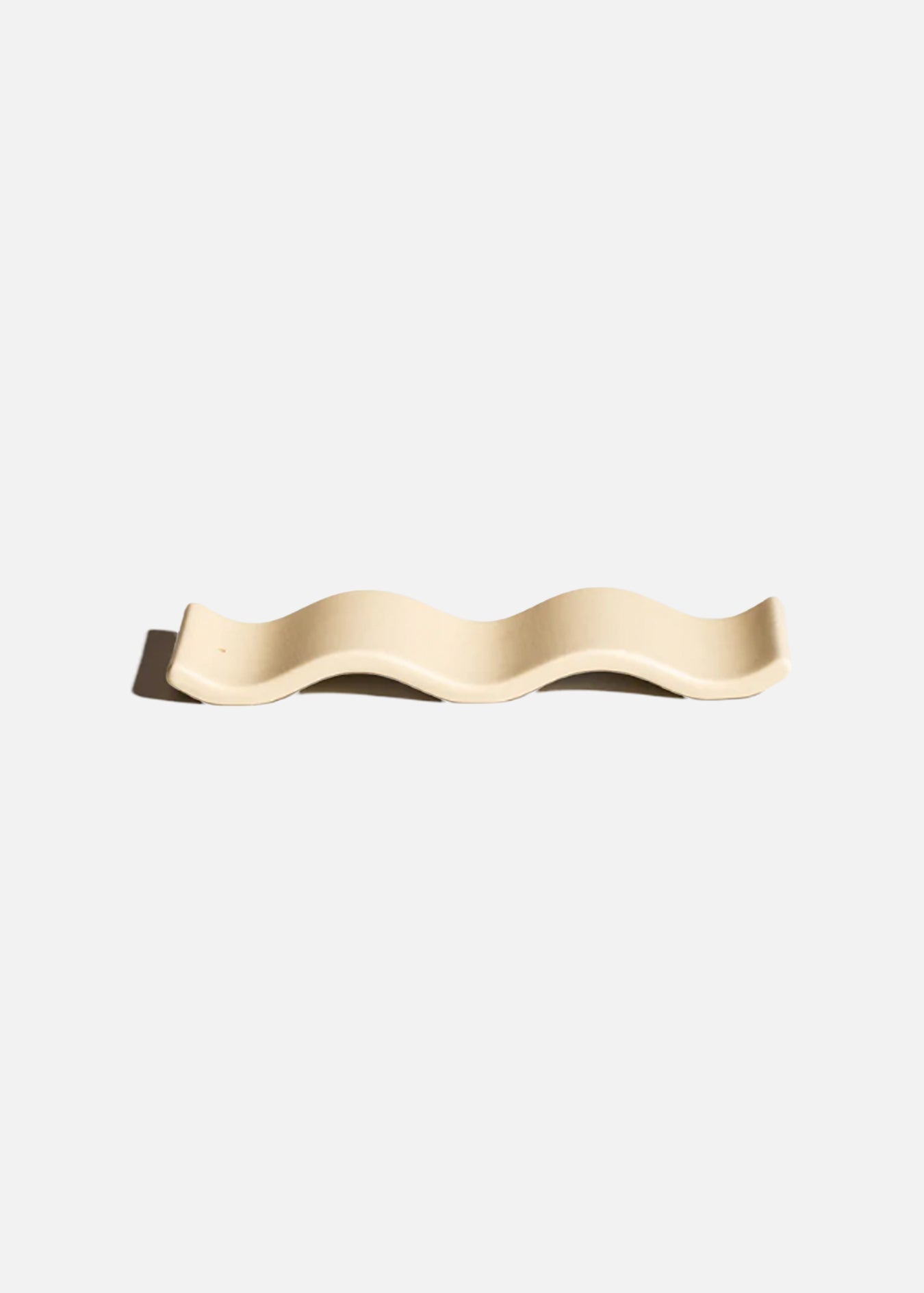 CERAMIC INCENSE HOLDER | BEIGE