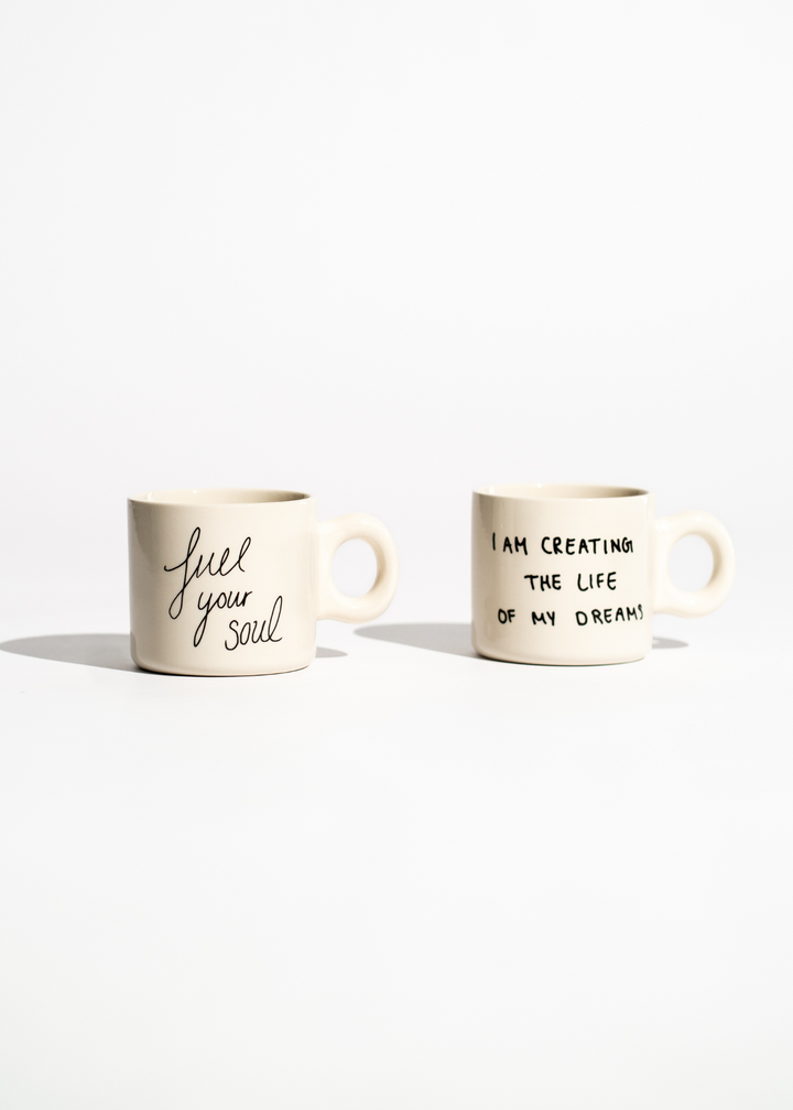 CERAMIC CUP | BEACH WHITE | LIFE