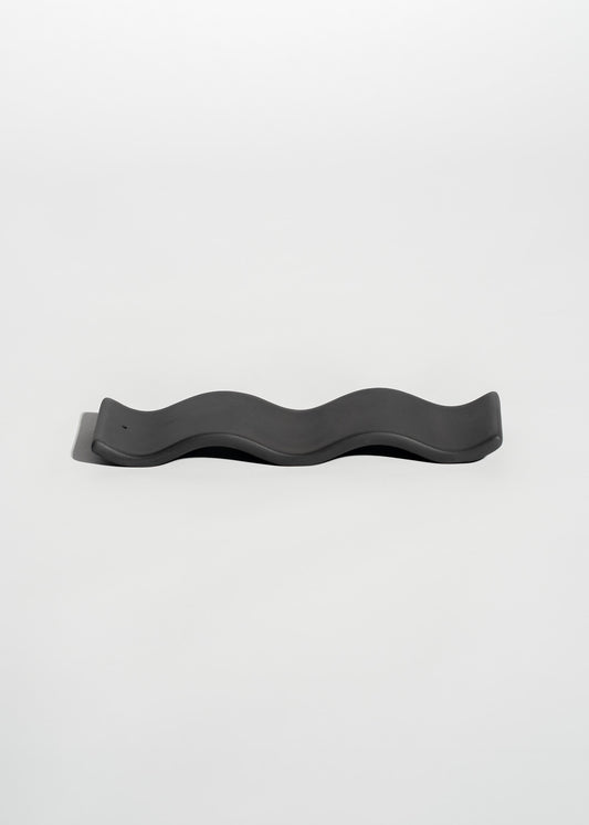 CERAMIC INCENSE HOLDER | CHARCOAL