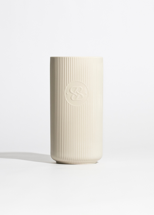 CERAMIC VASE | BEACH WHITE | MIDDLE