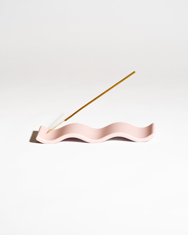 CERAMIC INCENSE HOLDER | PINK