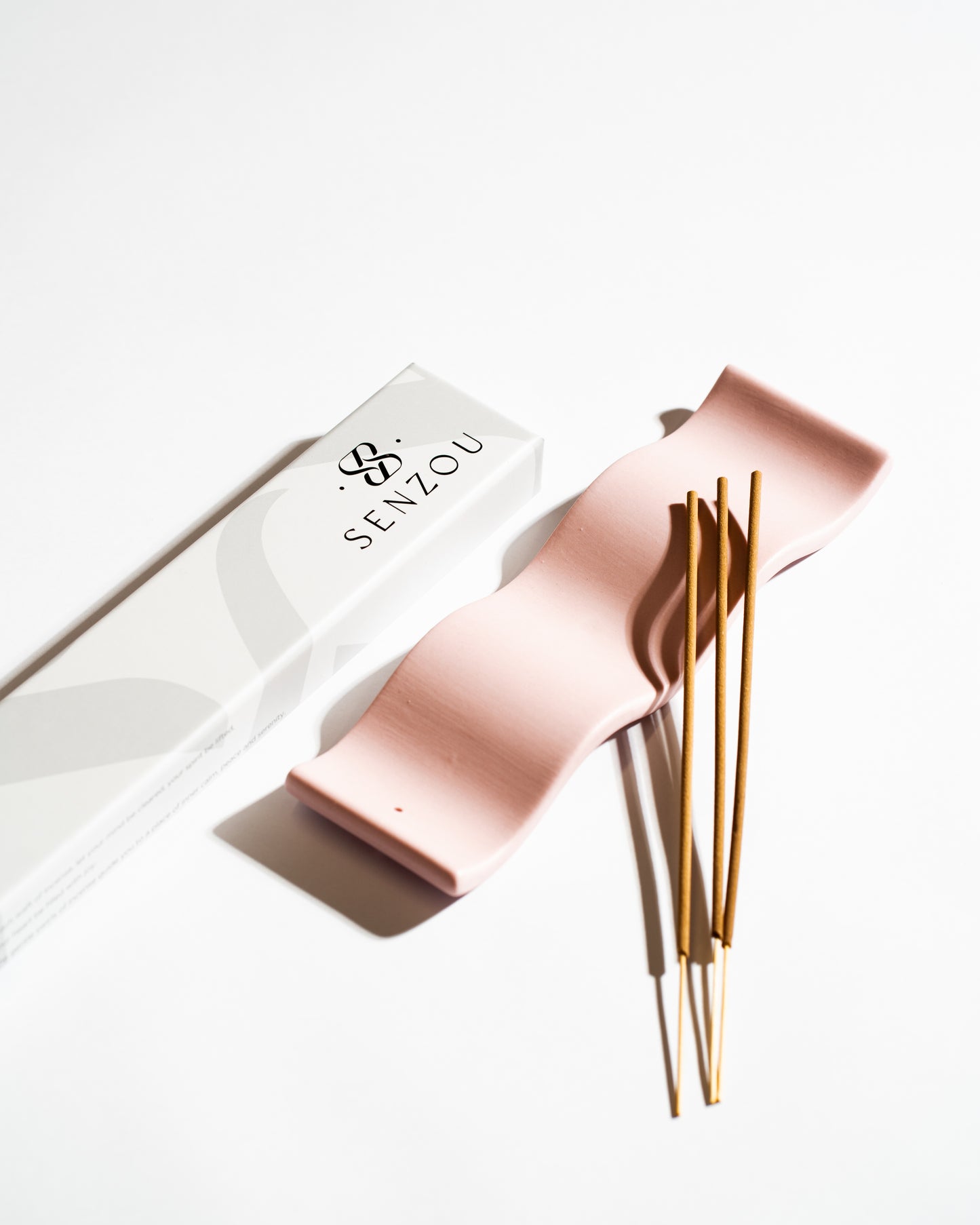 CERAMIC INCENSE HOLDER | PINK