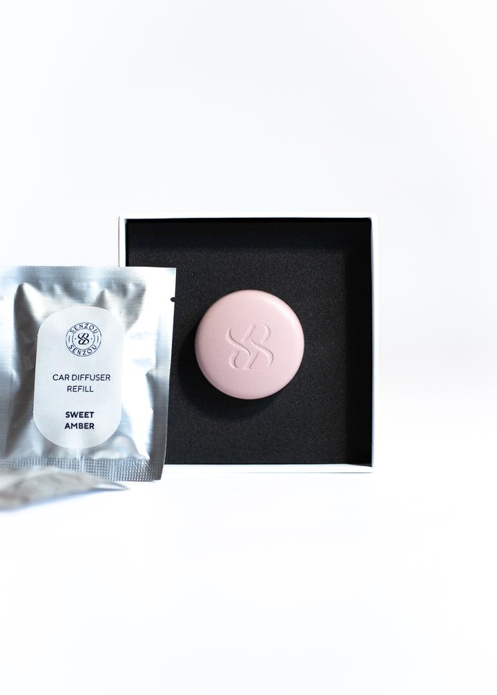 CAR DIFFUSER | PINK | SWEET AMBER