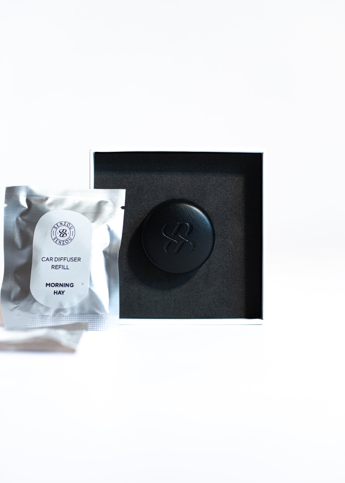 CAR DIFFUSER | BLACK | MORNING HAY
