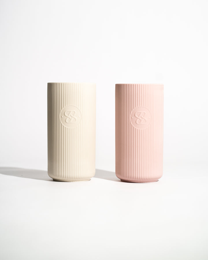 CERAMIC VASE | BEACH WHITE | MEDIUM