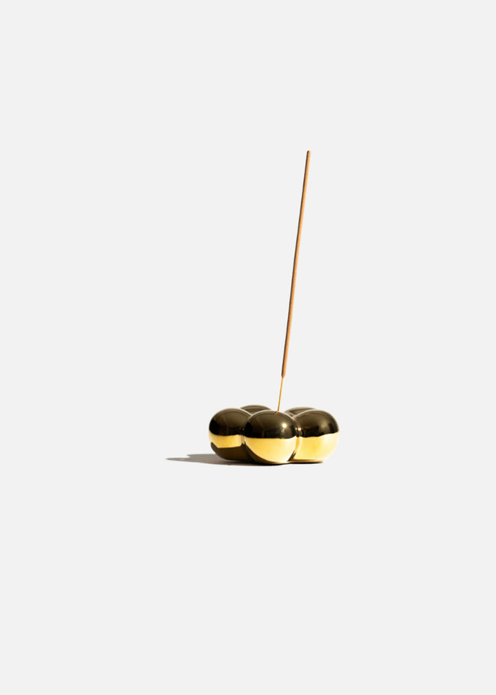 CERAMIC BUBBLE HOLDER | GOLD