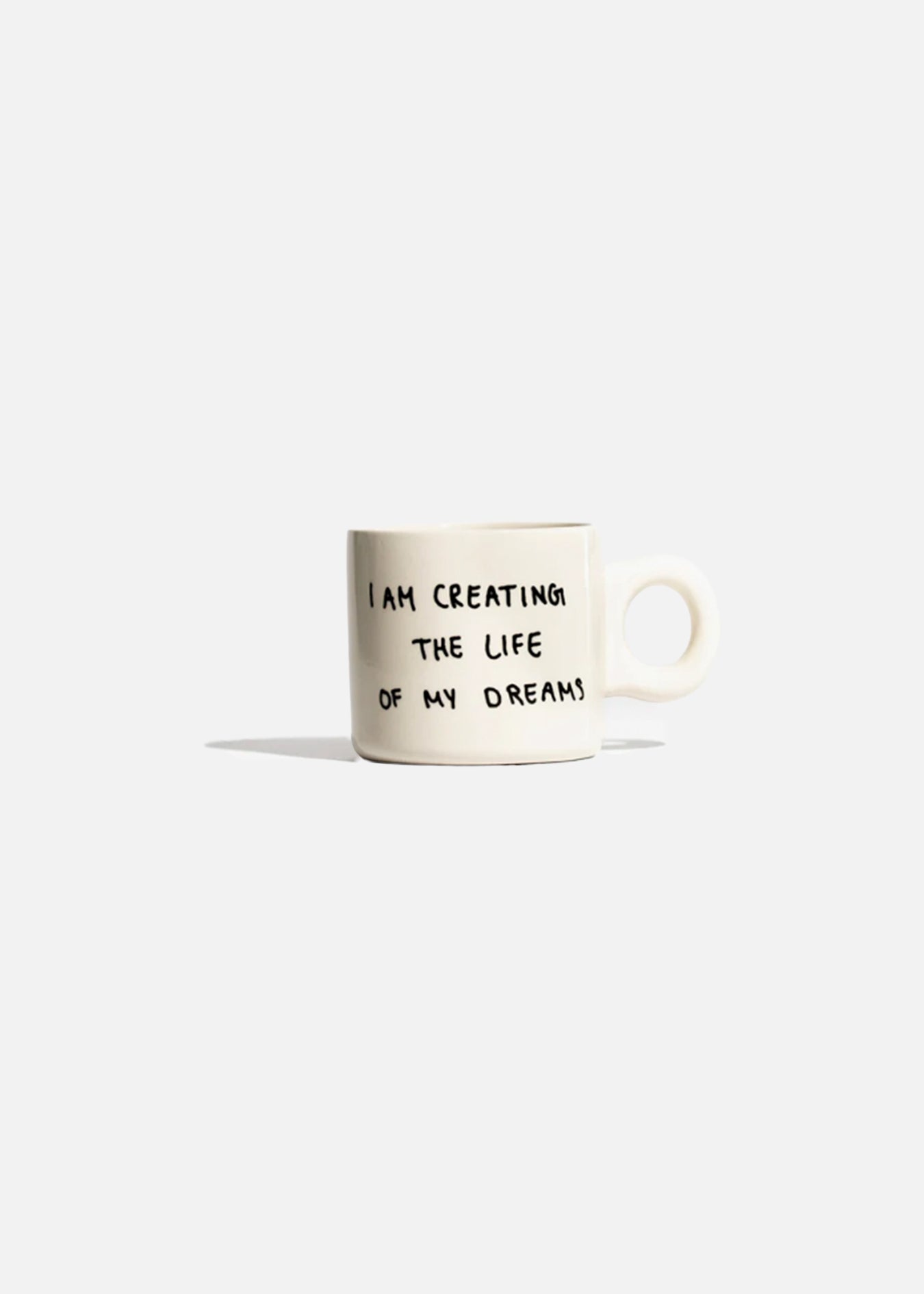 CERAMIC CUP | BEACH WHITE | LIFE