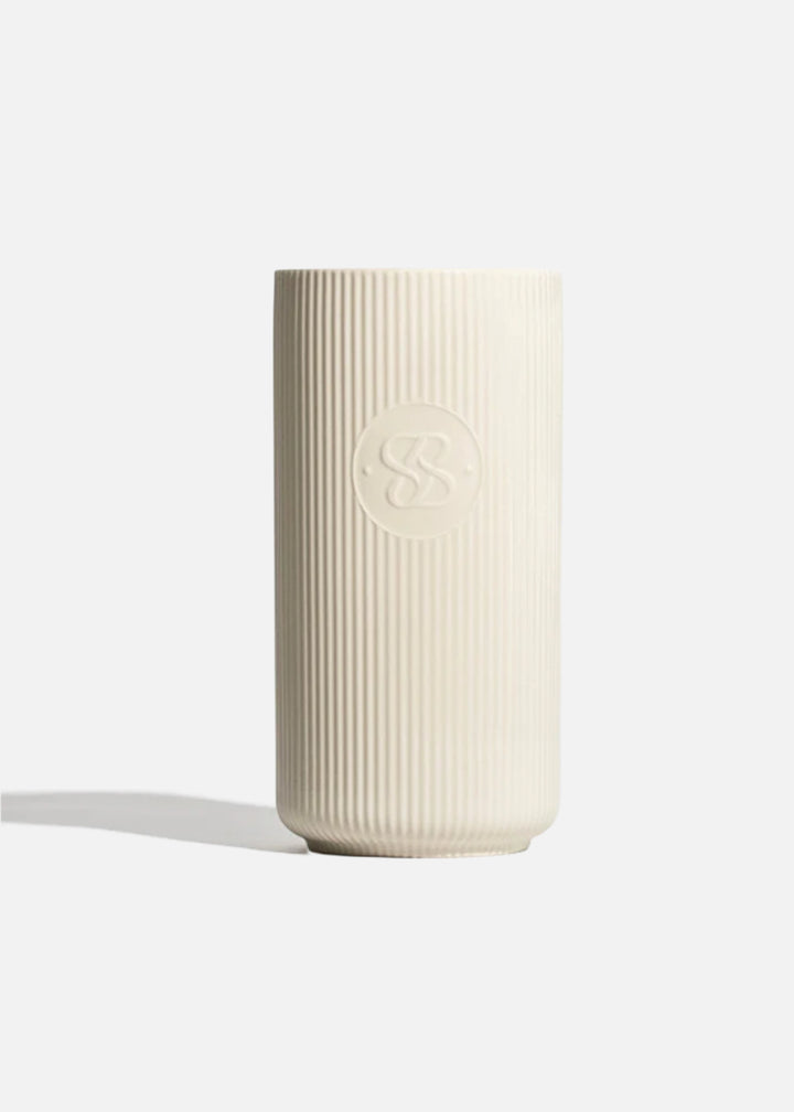 CERAMIC VASE | BEACH WHITE | MEDIUM