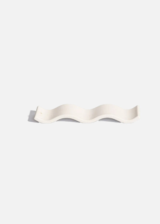 CERAMIC INCENSE HOLDER | WHITE