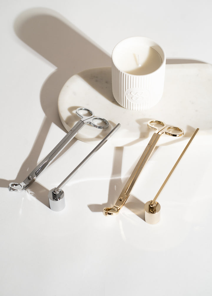 WICK TRIMMER AND SNUFFER | GOLD